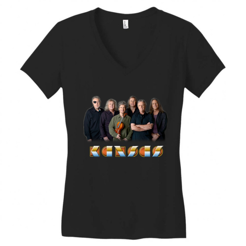 Kansas Music City Nur Women's V-Neck T-Shirt by cm-arts | Artistshot