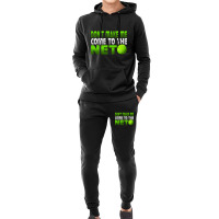 Funny Don T Make Me Come To The Net Tennis Player T Hoodie & Jogger Set | Artistshot