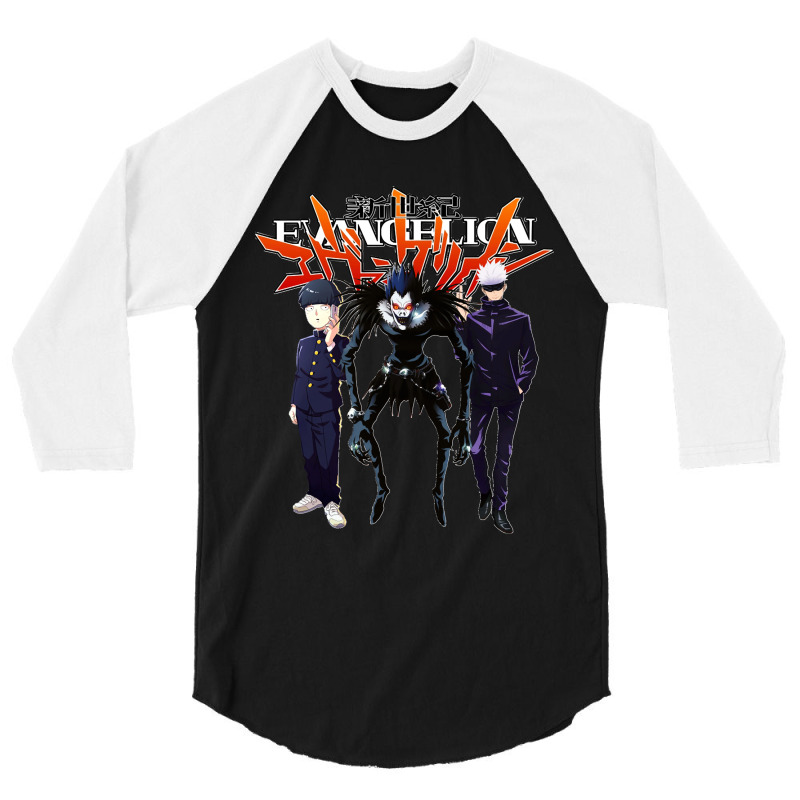 Totally Normal Evangelion Classic 3/4 Sleeve Shirt by cm-arts | Artistshot