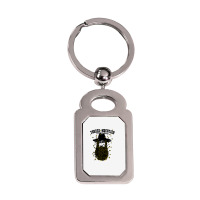 Yonder Mountain String Silver Rectangle Keychain | Artistshot