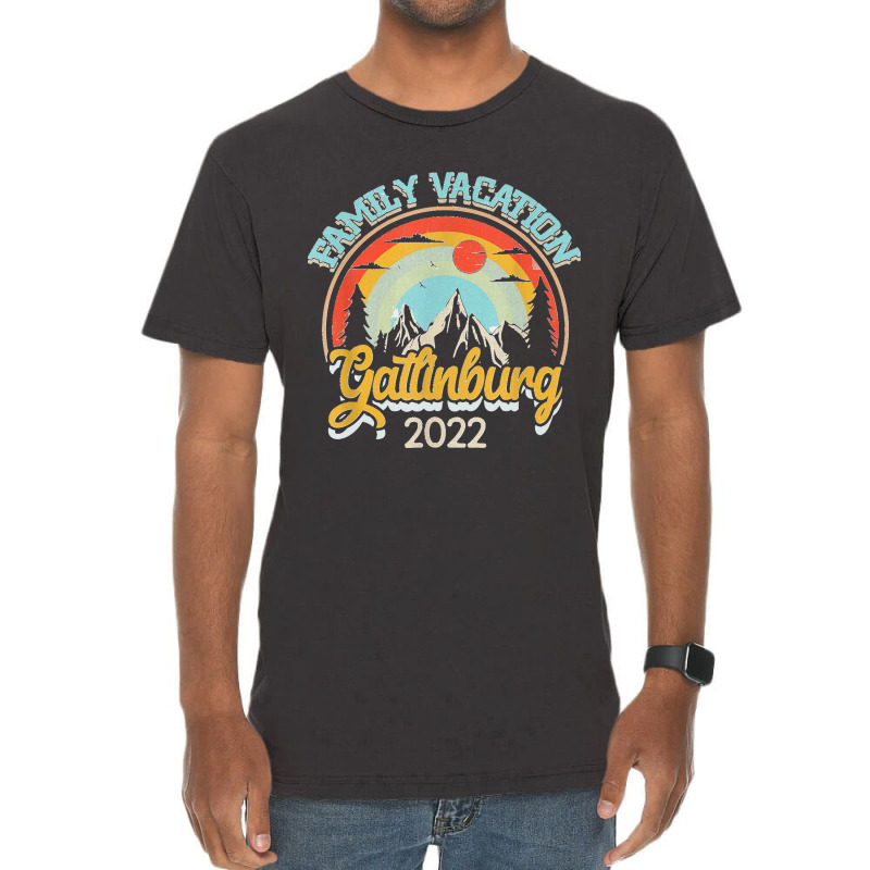 Tennessee Smoky Mountains Family Vacation Gatlinburg 2022 T Shirt Vintage T-shirt | Artistshot