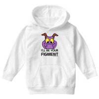 I'll Be Your Figment   Epcot, Journey Into Imagination   Wdwnt.com   D Youth Hoodie | Artistshot