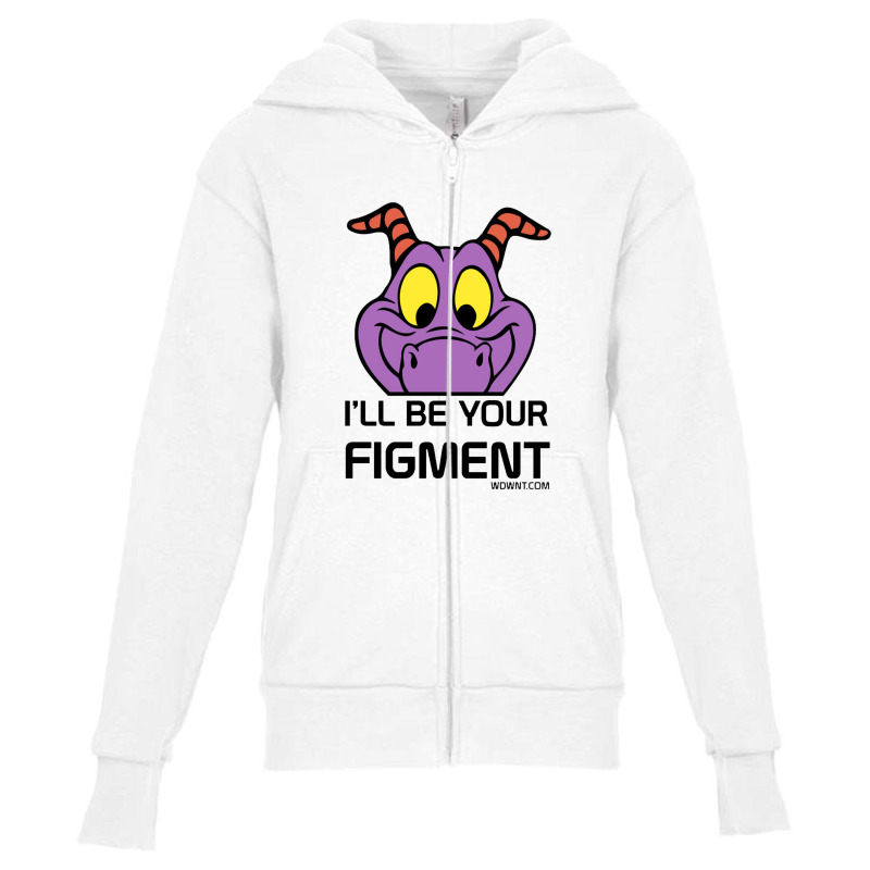 I'll Be Your Figment   Epcot, Journey Into Imagination   Wdwnt.com   D Youth Zipper Hoodie by cm-arts | Artistshot