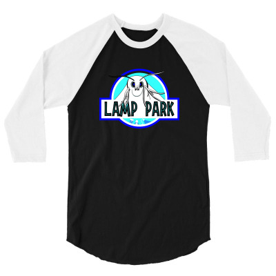 Lamp Park (moth Lamp) 3/4 Sleeve Shirt Designed By Ik4