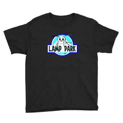 Lamp Park (moth Lamp) Youth Tee Designed By Ik4