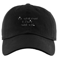 I'm Glad That I Can't Hear You (white)    American Sign Language Kids Cap | Artistshot