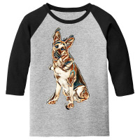 Love My Dogs Youth 3/4 Sleeve | Artistshot