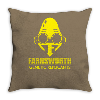 Farnsworth Genetic Replicants Throw Pillow Designed By Icang Waluyo