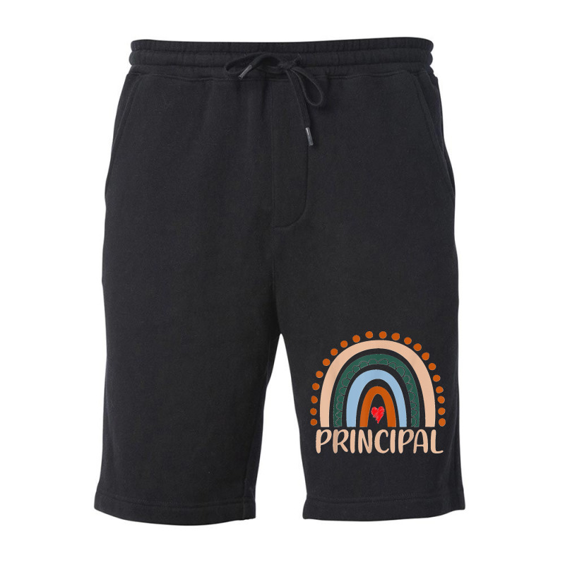 Principal Rainbow Appreciation Day Hello Back To School Fleece Short by CesarEmmanuelNavarrete | Artistshot