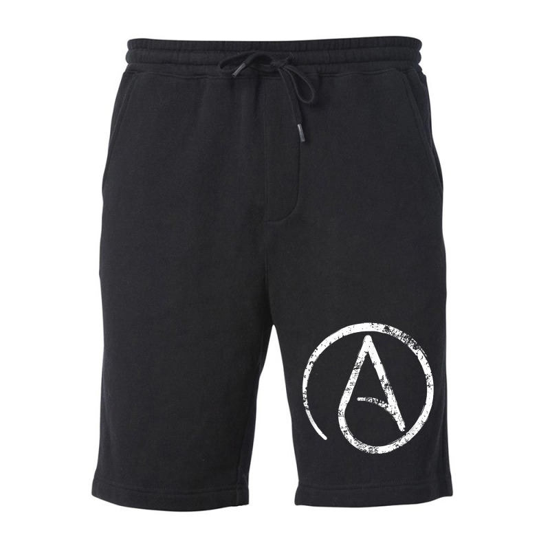 Atheism, Atheist Symbol, Secular, Humanist, Anti Religion Fleece Short by NikoPittman | Artistshot