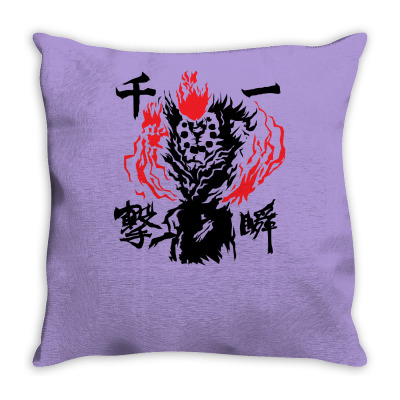 Raging Demon Throw Pillow Designed By Icang Waluyo