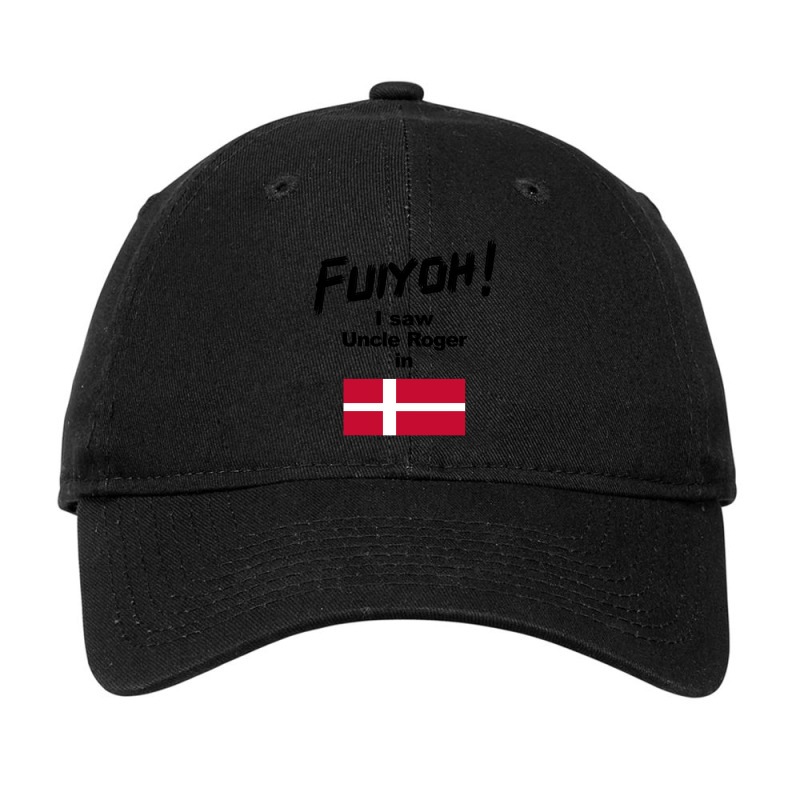 Uncle Roger World Tour - Fuiyoh - I Saw Uncle Roger In Denmark Adjustable Cap by Crowley Tidwell | Artistshot