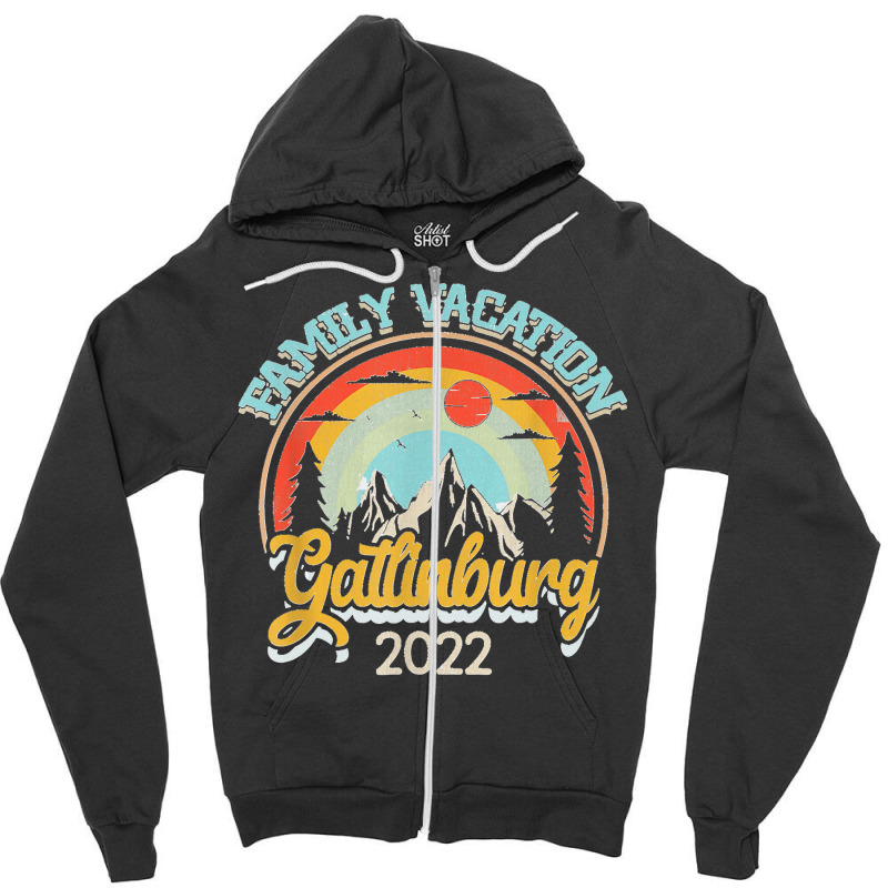 Tennessee Smoky Mountains Family Vacation Gatlinburg 2022 T Shirt Zipper Hoodie | Artistshot