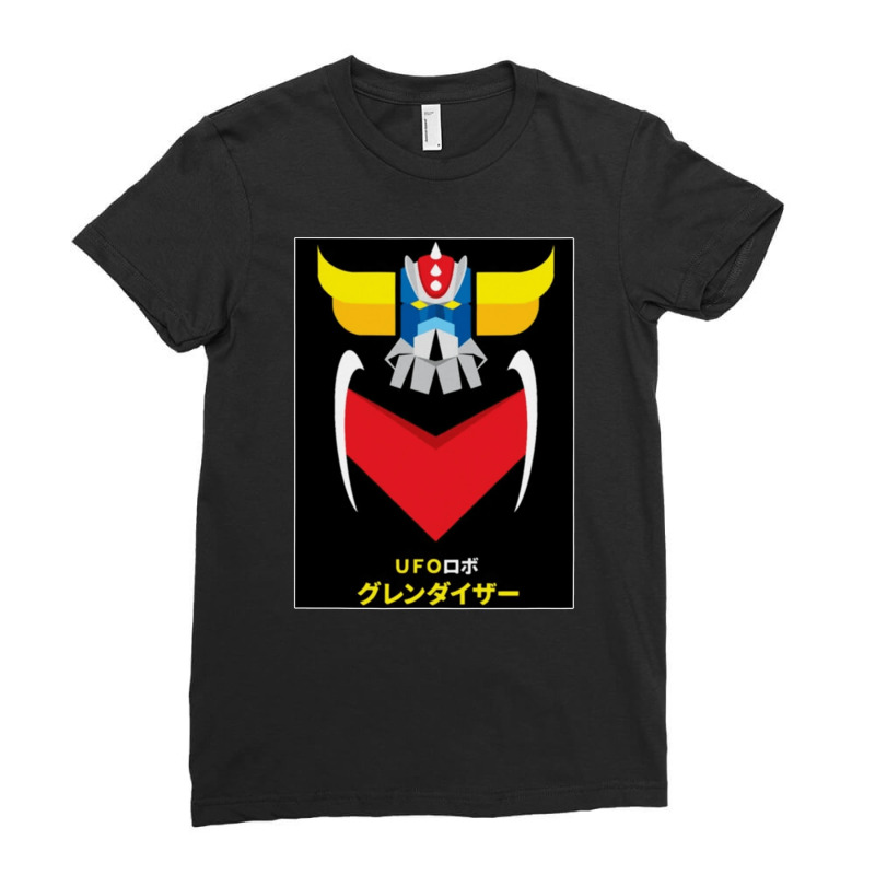 Ufo Robot, Ufo Robots, Ufo, Robot, The Ufo Robot, Ufo Robot Art, Ufo R Ladies Fitted T-Shirt by SHYUTRTOER | Artistshot