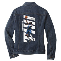 Tim Hardaway Jr. Vertical Ladies Denim Jacket | Artistshot