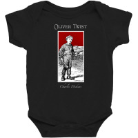 Oliver Twist, Oliver Twistintage, Oliver Twist Art, Oliver Twist Paint Baby Bodysuit | Artistshot