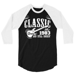 Classic Since 1983 3/4 Sleeve Shirt | Artistshot