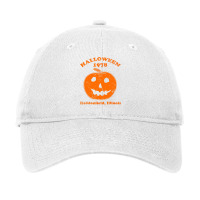 Halloween 1978 Holiday Spooky Gift Myers Pumpkin Haddonfield Adjustable Cap | Artistshot