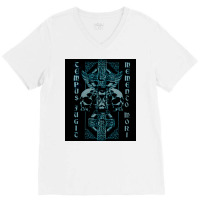 Dark Macabre Skulls, Dark Macabre Skulls Vintage, Dark Macabre Skulls V-neck Tee | Artistshot