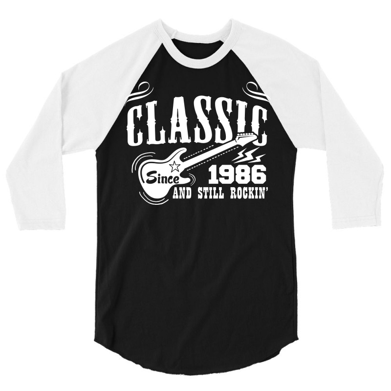 Classic Since 1986 3/4 Sleeve Shirt | Artistshot