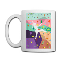 Wall Climbing Indoor Rock Climbers Action Sports Alpinism Coffee Mug | Artistshot