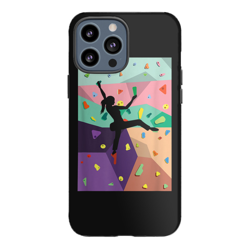 Wall Climbing Indoor Rock Climbers Action Sports Alpinism Iphone 13 Pro Max Case | Artistshot