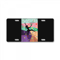 Wall Climbing Indoor Rock Climbers Action Sports Alpinism License Plate | Artistshot