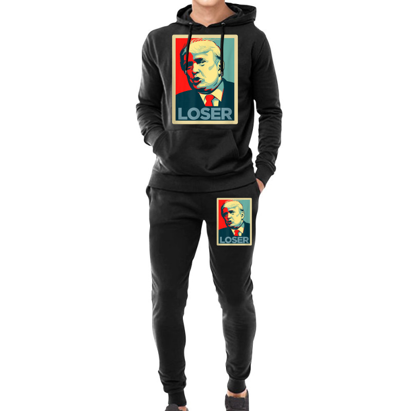 Trump Loser Anti Trump Protest T Shirt Hoodie & Jogger Set | Artistshot