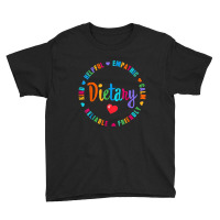 Dietary Appreciation Week Healthcare Workers Women Dietitian Youth Tee | Artistshot