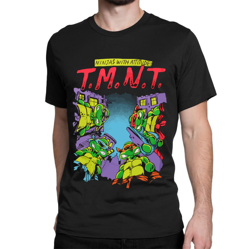 TMNT Teenage Mutant Ninja Turtles Classic T-Shirt | Redbubble