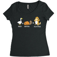 Powers Combined Platypus Women's Triblend Scoop T-shirt | Artistshot