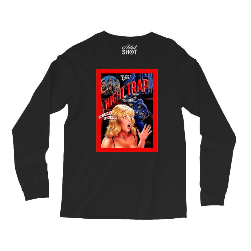 Night Trap, Night Trap Vintage, Night Trap Art, Night Trap Painting, T Long Sleeve Shirts | Artistshot