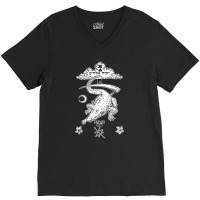 Saturn Talisman, Saturn, Talisman, Saturn Talismans, Saturn Talisman V V-neck Tee | Artistshot