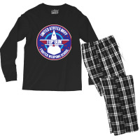 Us Navy Fighter Weapons School 22 Men's Long Sleeve Pajama Set | Artistshot