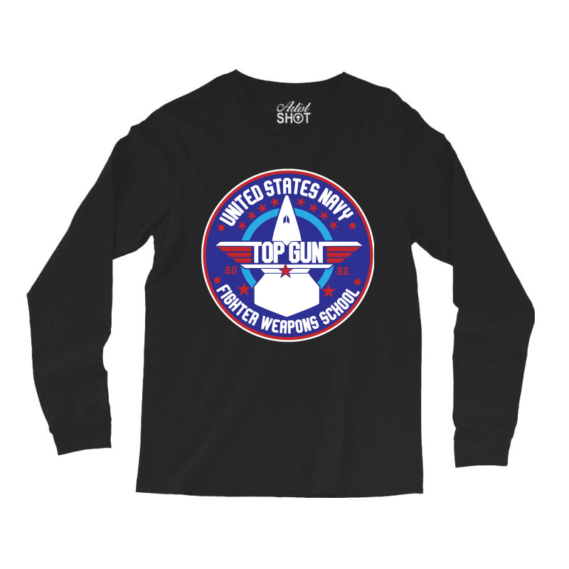 Us Navy Fighter Weapons School 22 Long Sleeve Shirts by Crowley Tidwell | Artistshot