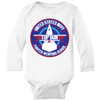 Us Navy Fighter Weapons School 22 Long Sleeve Baby Bodysuit | Artistshot