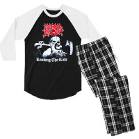 Morbid Angel Leading The Rats, Morbid Angel Leading The Rats Vintage, Men's 3/4 Sleeve Pajama Set | Artistshot