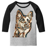 I Love Dogs Youth 3/4 Sleeve | Artistshot