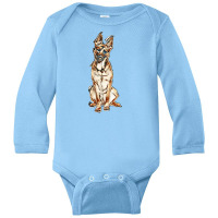 Dog Lovers Long Sleeve Baby Bodysuit | Artistshot