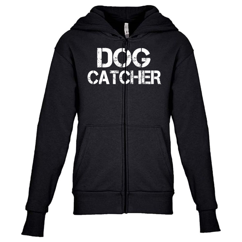 Halloween Dog Catcher Costume Youth Zipper Hoodie | Artistshot