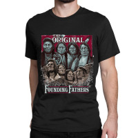 The Original Founding Fathers Mount Rushmore  Native American Indian C Classic T-shirt | Artistshot