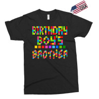 Building Brick Block Brother Of Birthday Boy Exclusive T-shirt | Artistshot