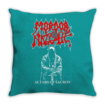 Altars Of Sauron Throw Pillow Designed By Icang Waluyo