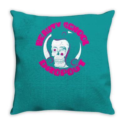 Beauty School Dropout Throw Pillow Designed By Icang Waluyo