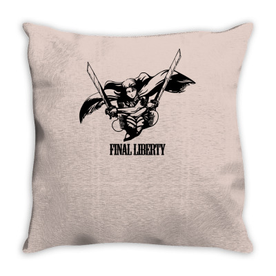 Final Liberty Throw Pillow Designed By Icang Waluyo