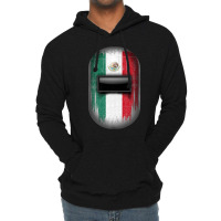 Mexican Welder Tee Mexico Flag Pipeliner Welding Hood Helmet Lightweight Hoodie | Artistshot