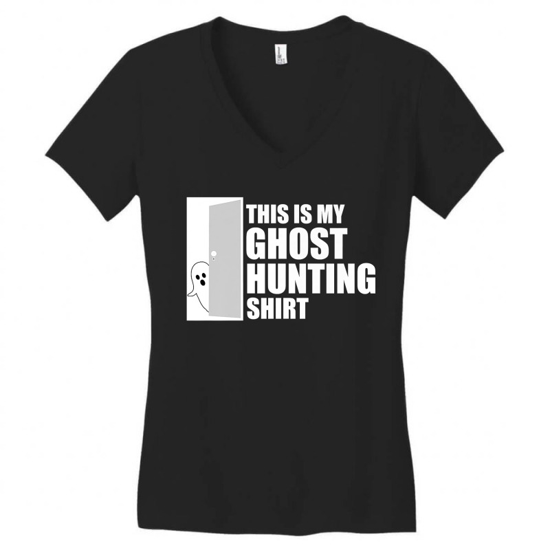 This Is My Ghost Hunting Paranormal Investigators Women's V-Neck T-Shirt by RiekertAlennah | Artistshot