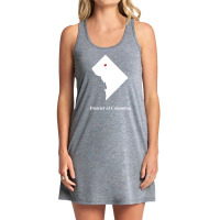 District Of Columbia Love Map Tank Dress | Artistshot