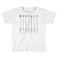 Palm Tree Vacation   Island Greece Mykonos Sweatshirt Toddler T-shirt | Artistshot