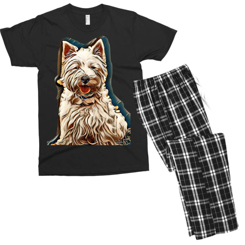 I Love Dogs Men's T-shirt Pajama Set | Artistshot